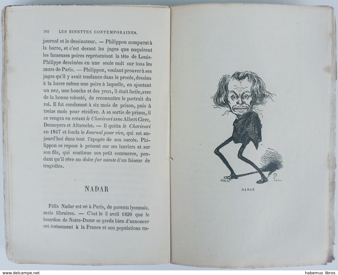 Les Binettes Contemporaines : Un Million De Binettes Contemporaines / Commerson ; Nadar. - Paris : Passard, S.d. [1883] - 1801-1900