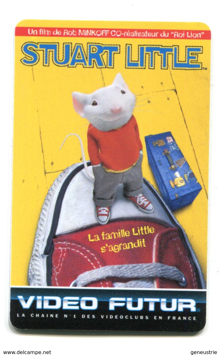 Carte VIDEO FUTUR - N°142 - Film De Cinéma - Stuart Little - Suscripción