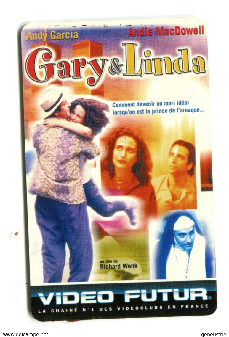 Carte VIDEO FUTUR - N°98 - Film De Cinéma - Gary & Linda - Andy Garcia - Abonnement