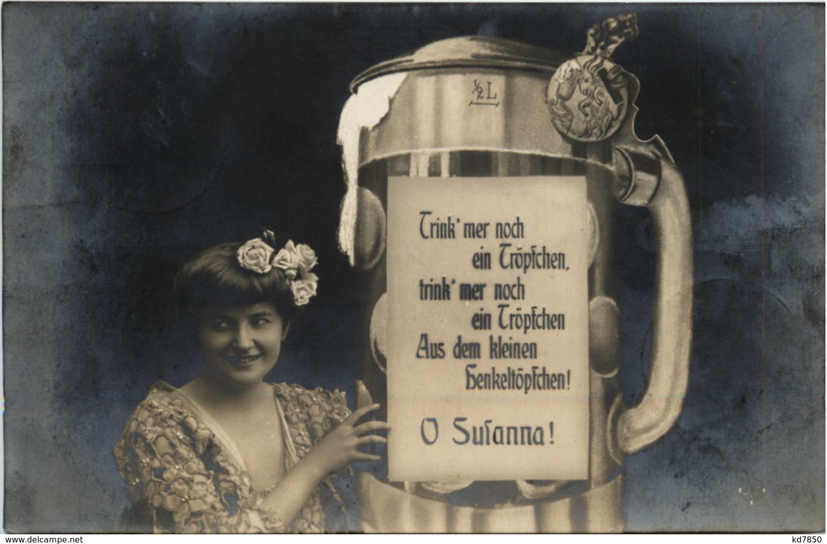 Frau Mit Bier - Frauen