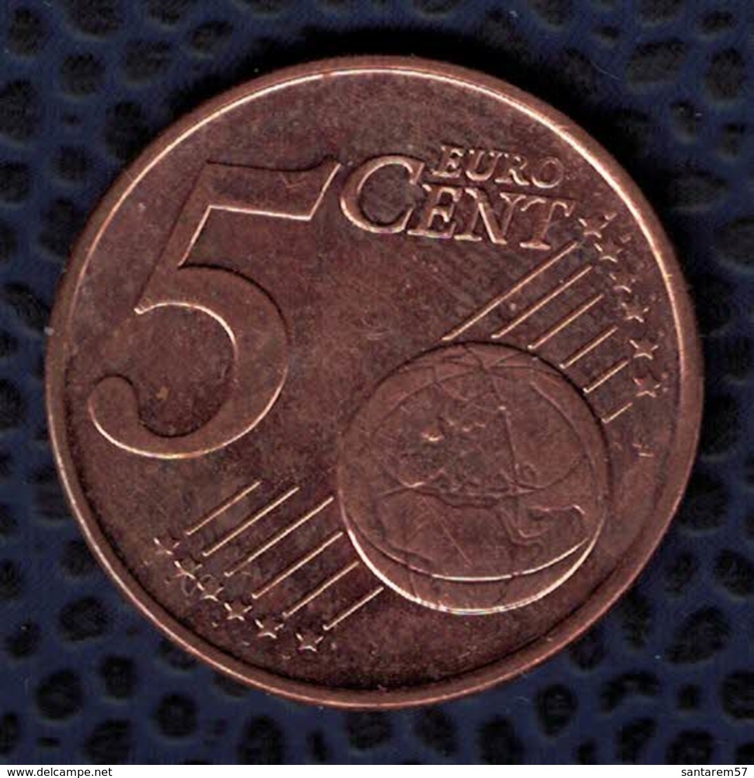 Grèce 2009 Pièce De Monnaie Coin 5 Euro Cent Bateau Globe étoiles - Griechenland