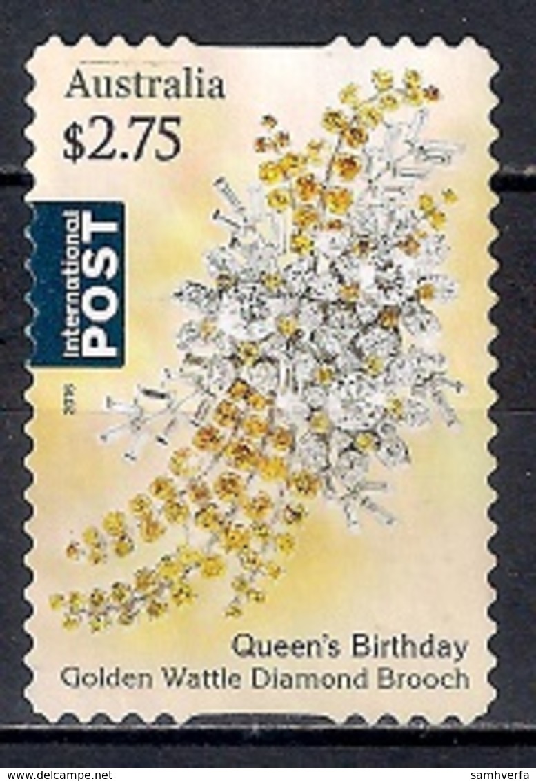 Australia 2016 - The 90th Anniversary Of The Birth Of Queen Elizabeth II  Adhesive - Usados