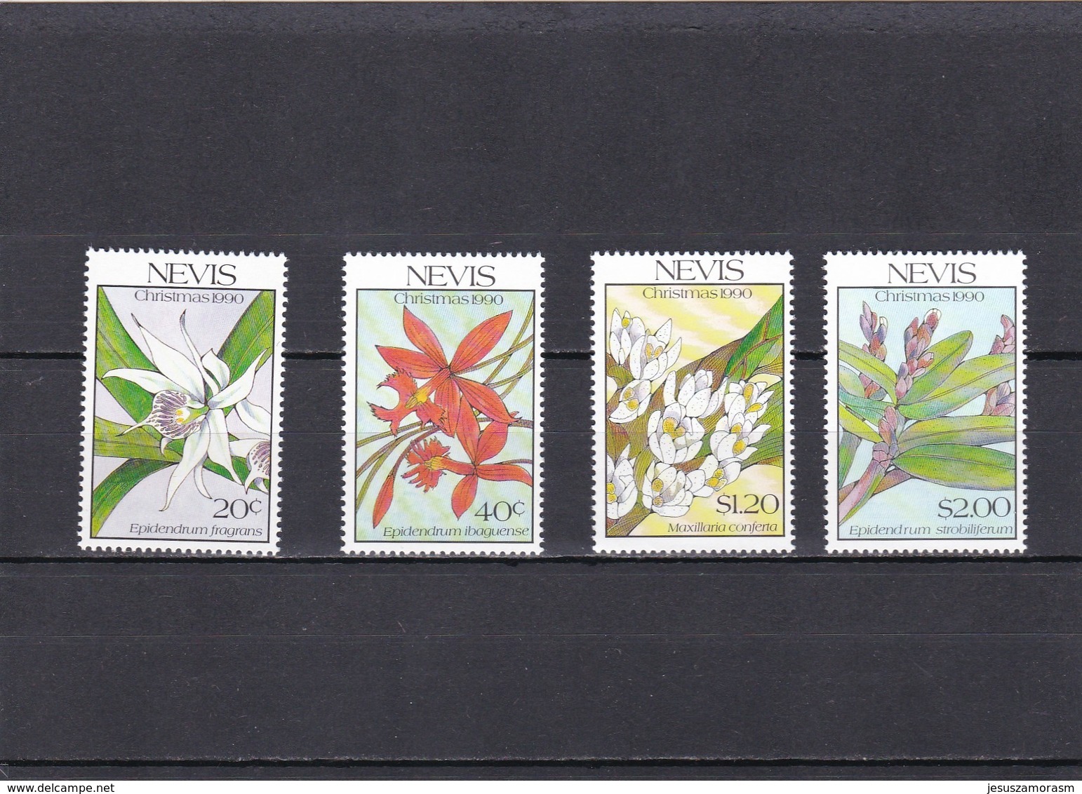 Nevis Nº 544 Al 547 - St.Kitts Y Nevis ( 1983-...)