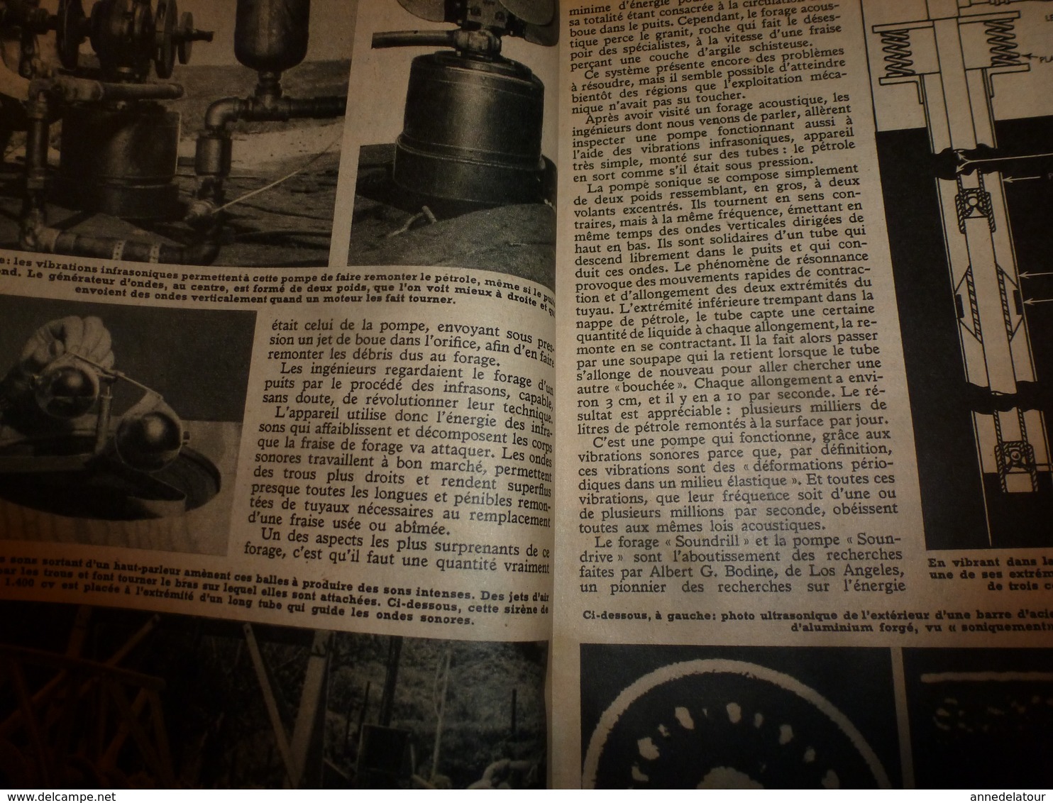 1953 MÉCANIQUE POPULAIRE:Magie Et Ultrasons;Tours De Cartes;Rayons Atomiques;Comment Faire Un Xilophon ; Etc - Sonstige & Ohne Zuordnung