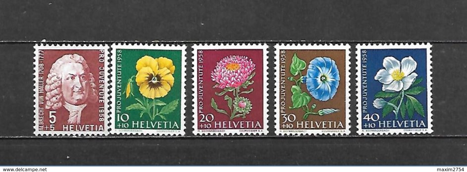 1958 - N. 616/20** (CATALOGO UNIFICATO) - Nuovi