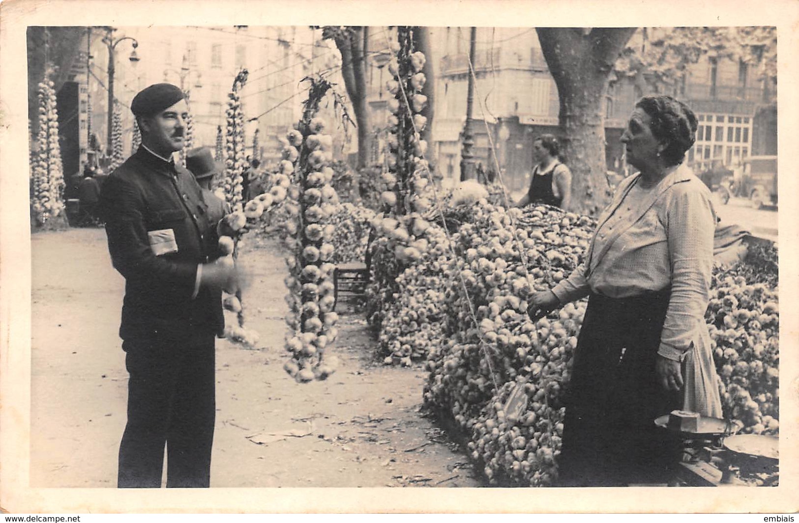 13- MARSEILLE. Photo Marché à L'AIL,la Marchande D'ail. - Aix En Provence