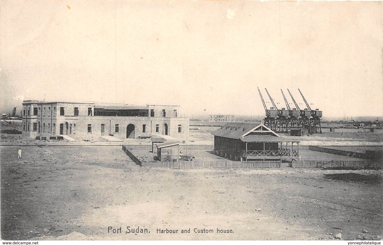 Soudan - Topo / 43 - Port Sudan - Harbour And Custom House - Sudan