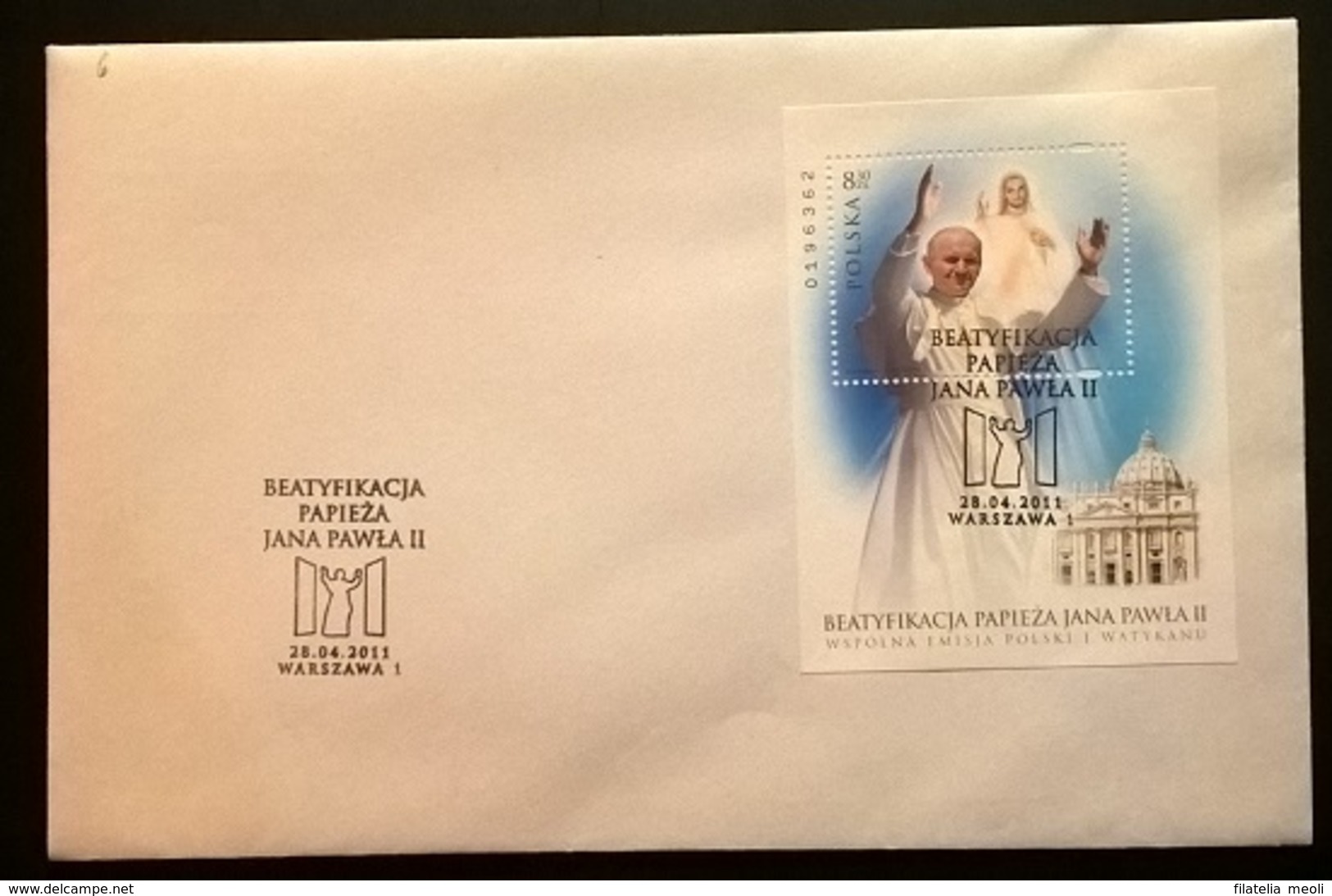 POLONIA 2011 GIOVANNI PAOLO II - FDC