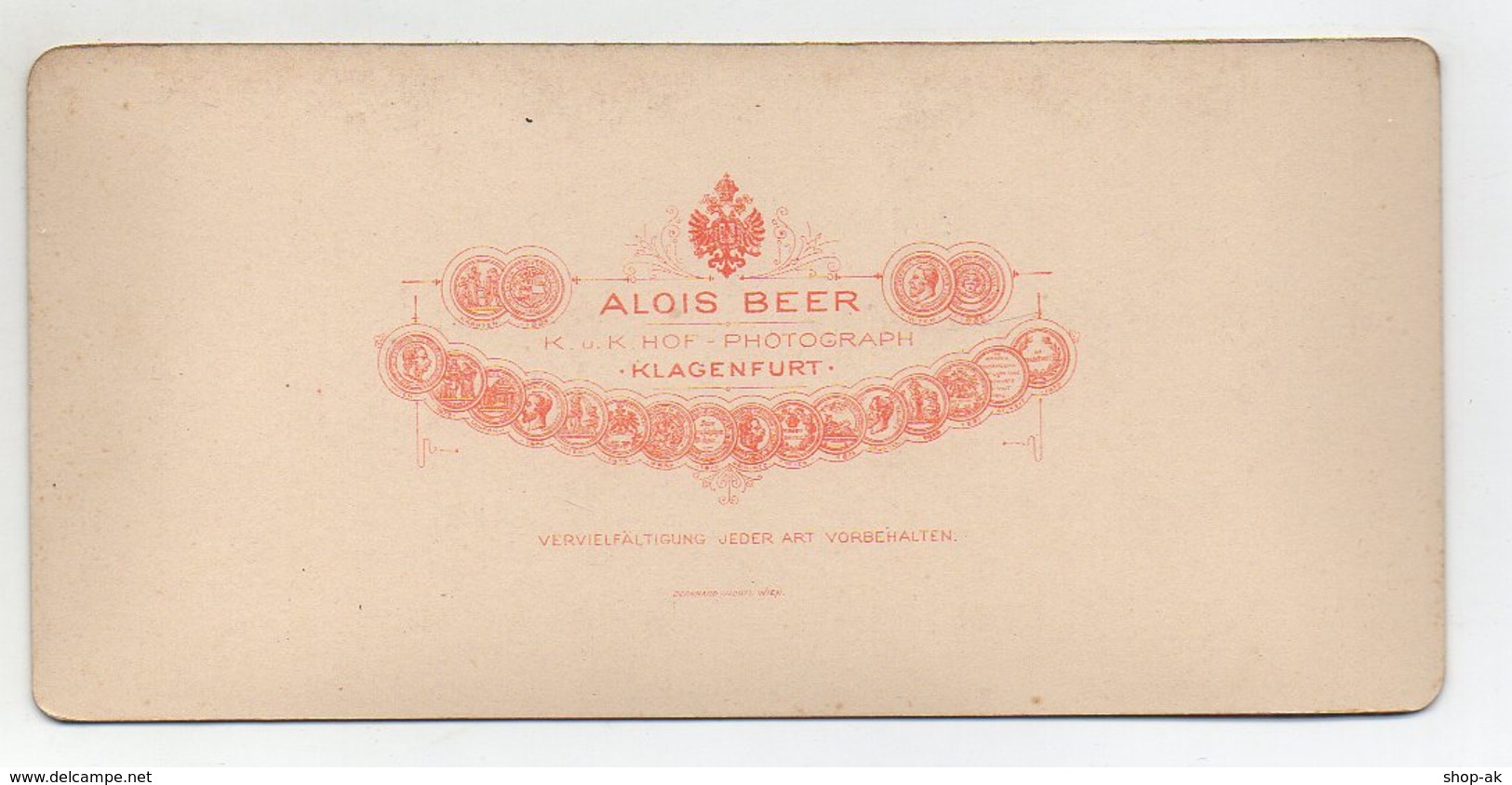 AK-0329/ Korsika Corsica  Ajaccio Frankreich  Stereofoto V Alois Beer ~ 1895 - Stereo-Photographie