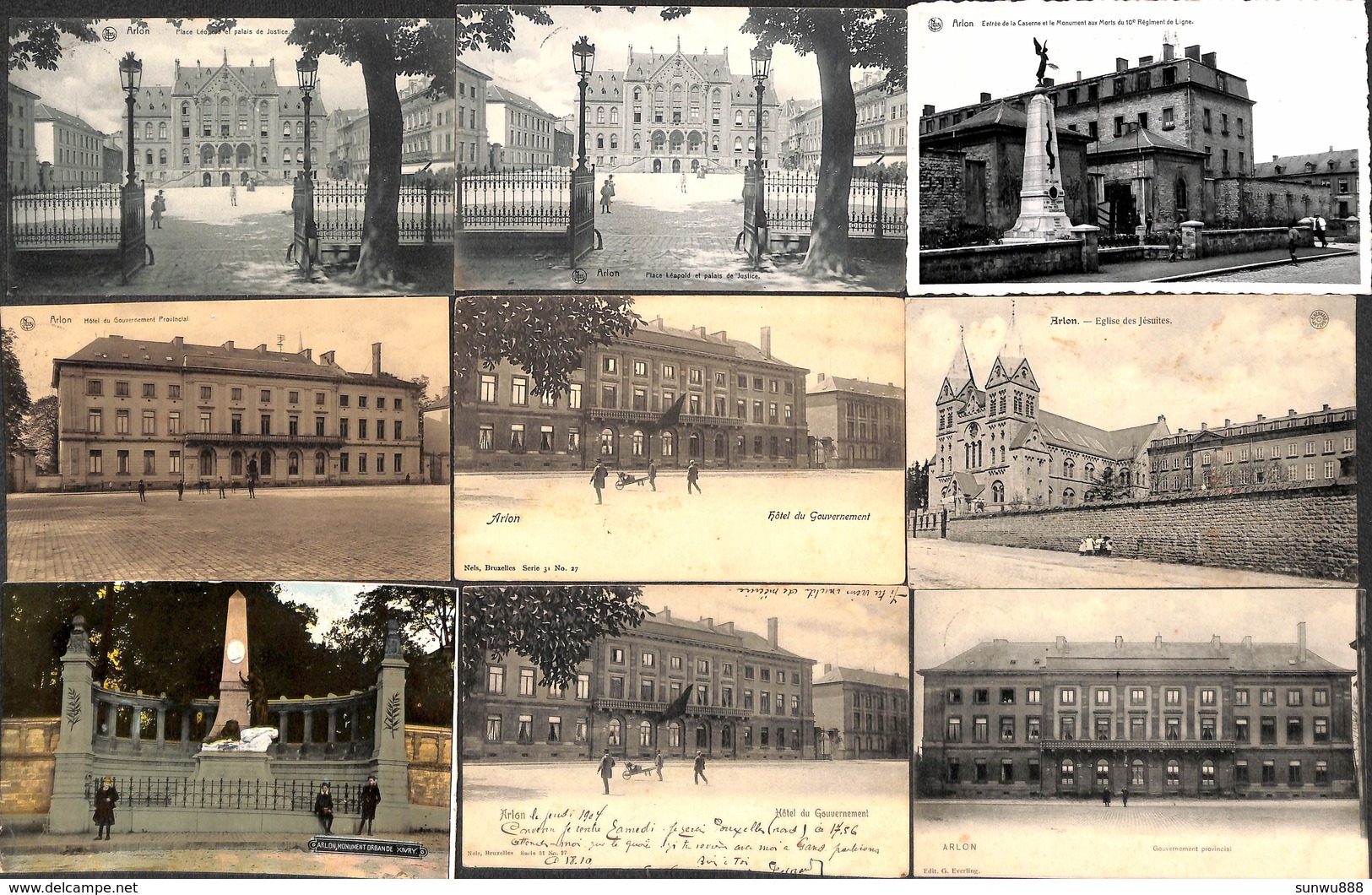 Arlon - Lot Sympa 69 Cartes (un Peu De Tout Animée Gare Monument Précurseur... Voir Scans, Petit Prix) - Aarlen