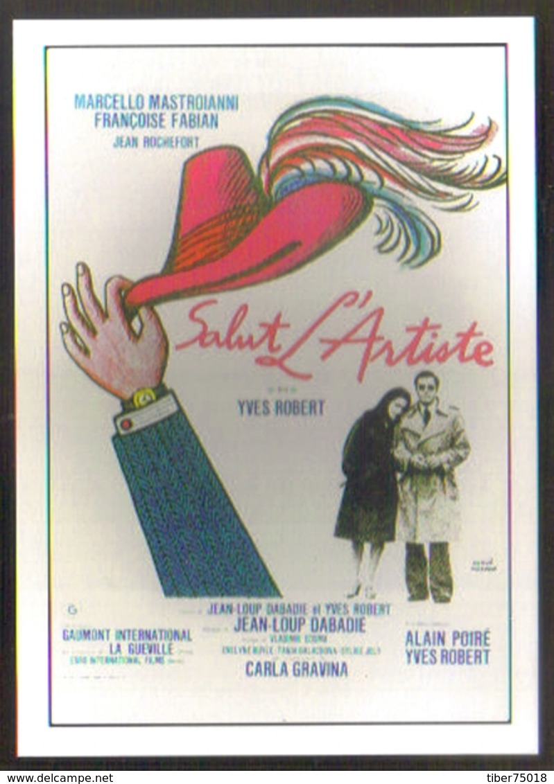 Carte Postale : Salut L'Artiste (cinema Affiche Film) Illustration Hervé Morvan - Morvan