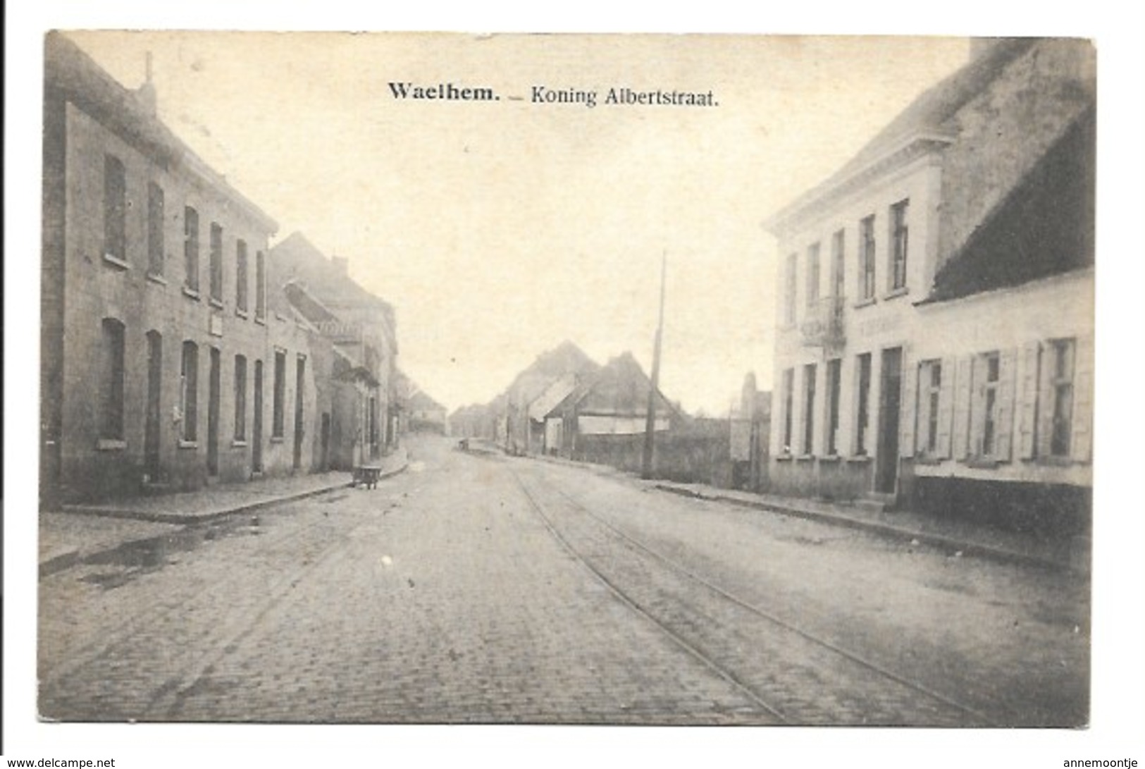 Walem - Koning Albertstraat - Met Sterstempel Waelhem. - Malines
