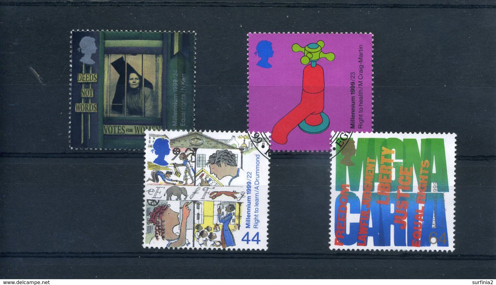 GB - 1999 THE CITIZENS TALE SET VFU - Used Stamps