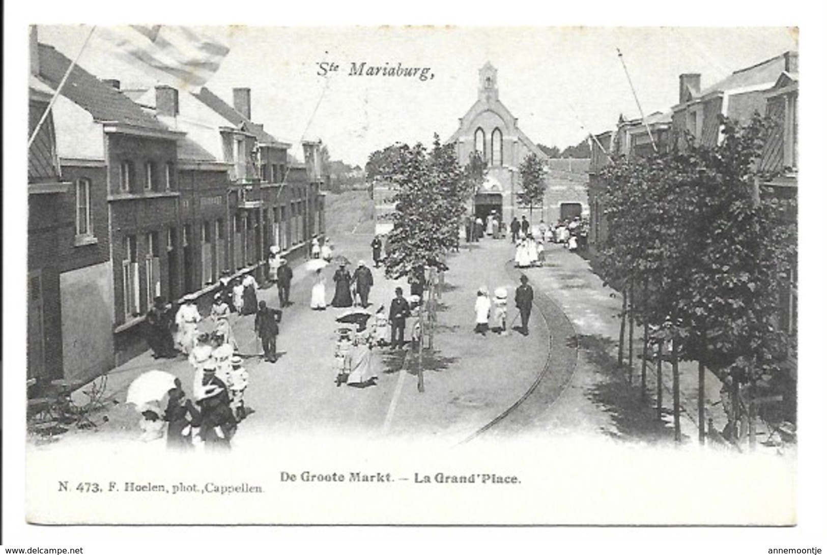 St-Mariaburg - De Groote Markt - Hoelen N°473. - Antwerpen