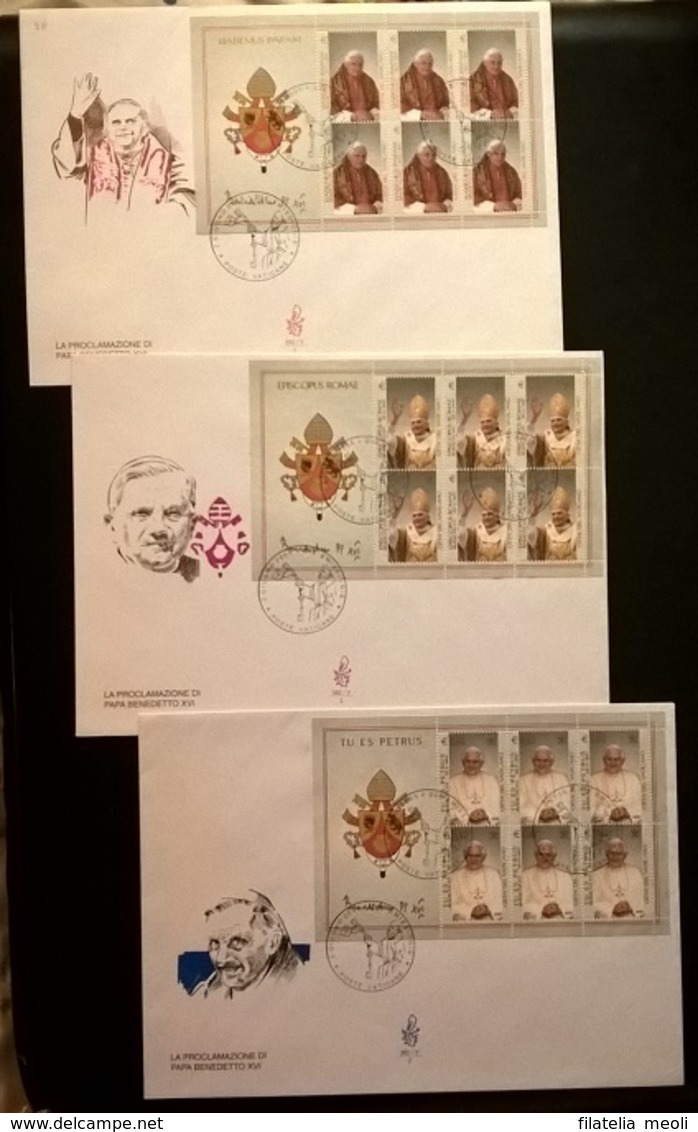 VATICANO 2005 INIZIO PONTIFICATO BENEDETTO XVI - FDC