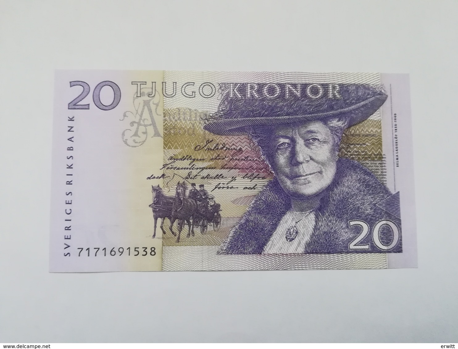 SVEZIA 20 KRONOR - Svezia