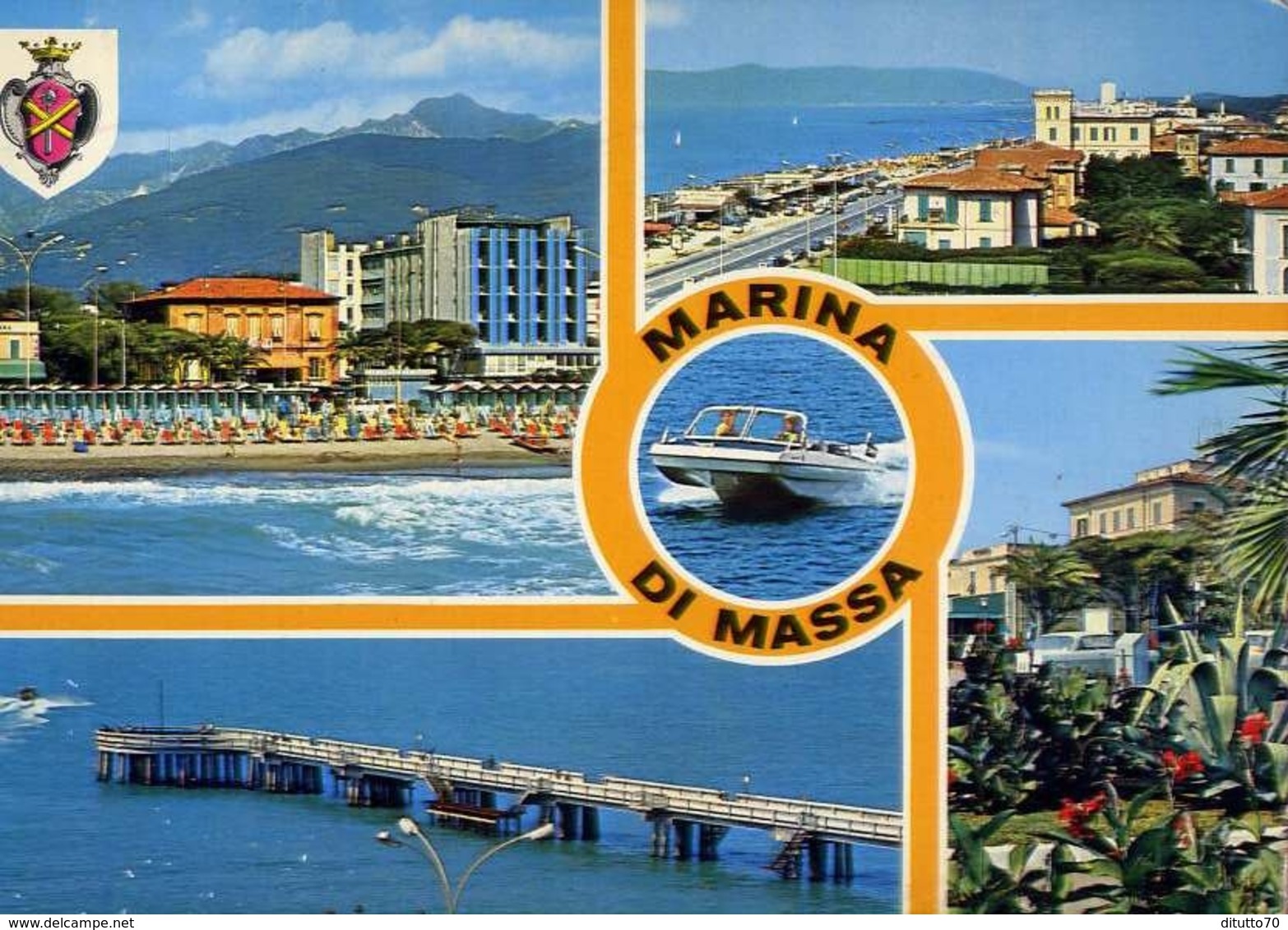 Marina Di Massa - Formato Grande Viaggiata – E 10 - Massa