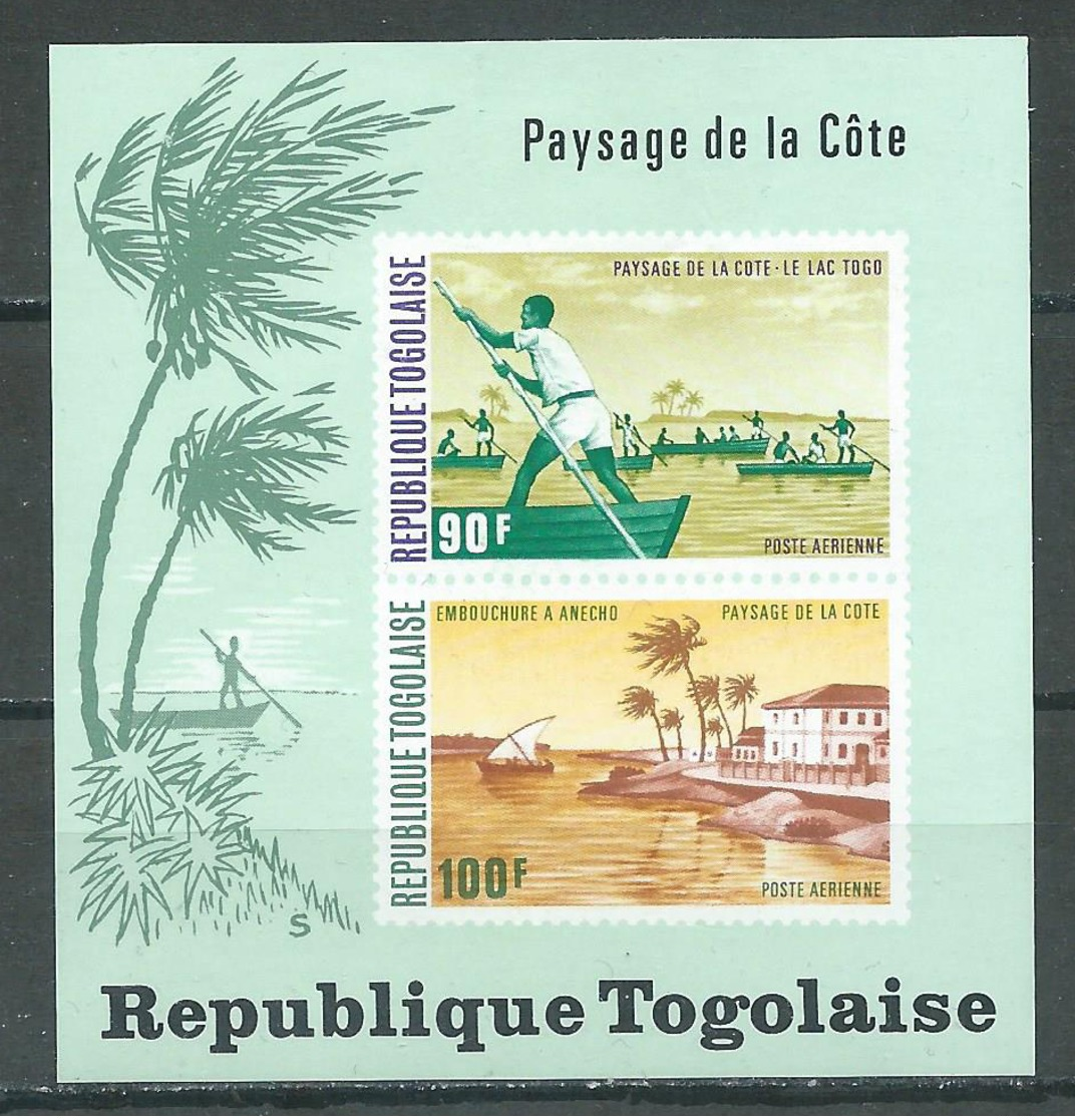 Togo Bloc-feuillet YT N°76 Paysages De La Cote Neuf/charnière * - Togo (1960-...)