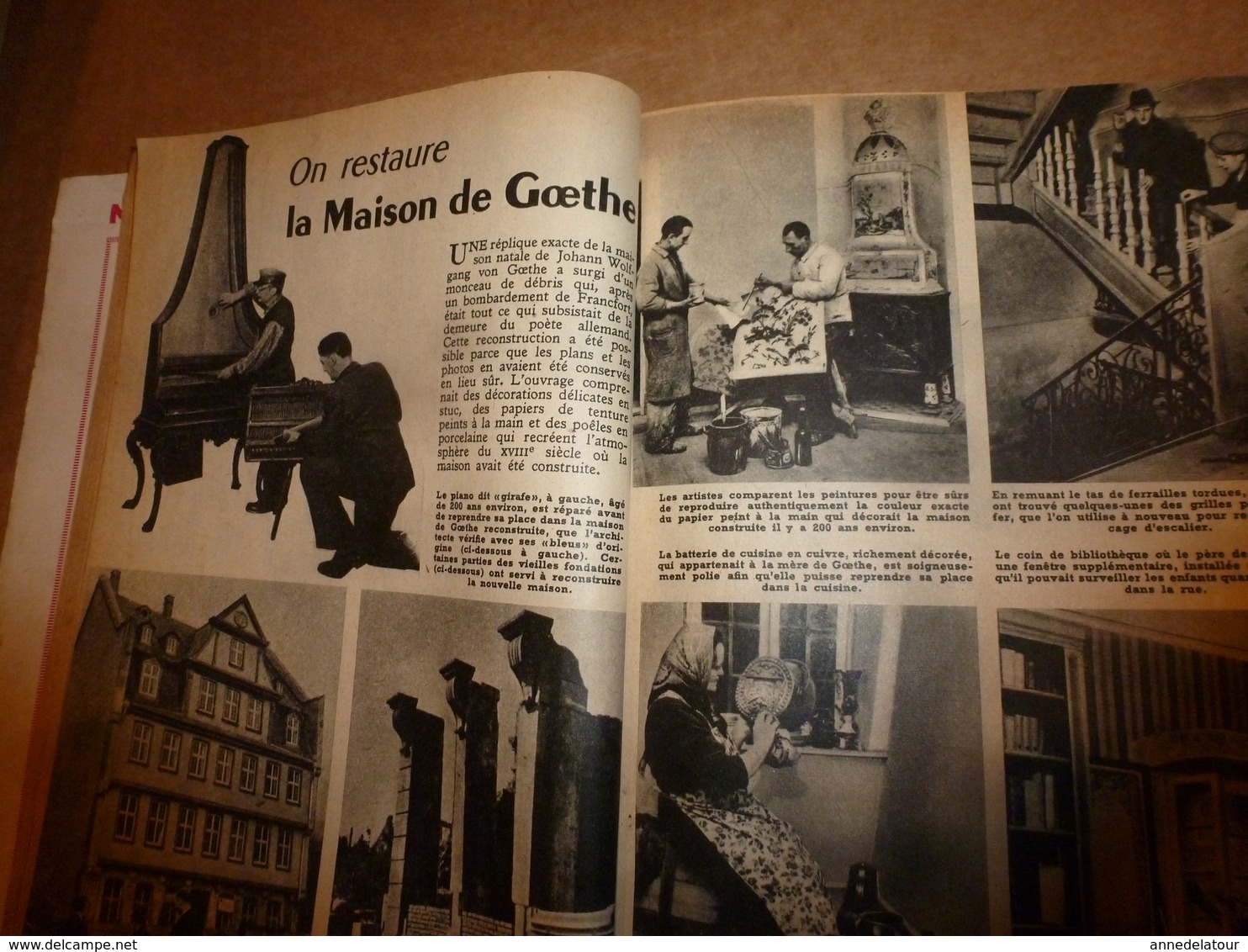 1951 MÉCANIQUE POPULAIRE:La maison en mélasse;Contre l'humidité ; Nouvelles espèces d'arbres ; Automobile de demain;etc