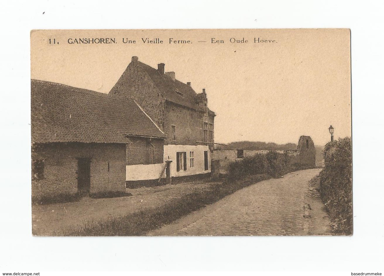 GANSHOREN.  Une Vieille Ferme. - Een Oude Hoeve. - Ganshoren