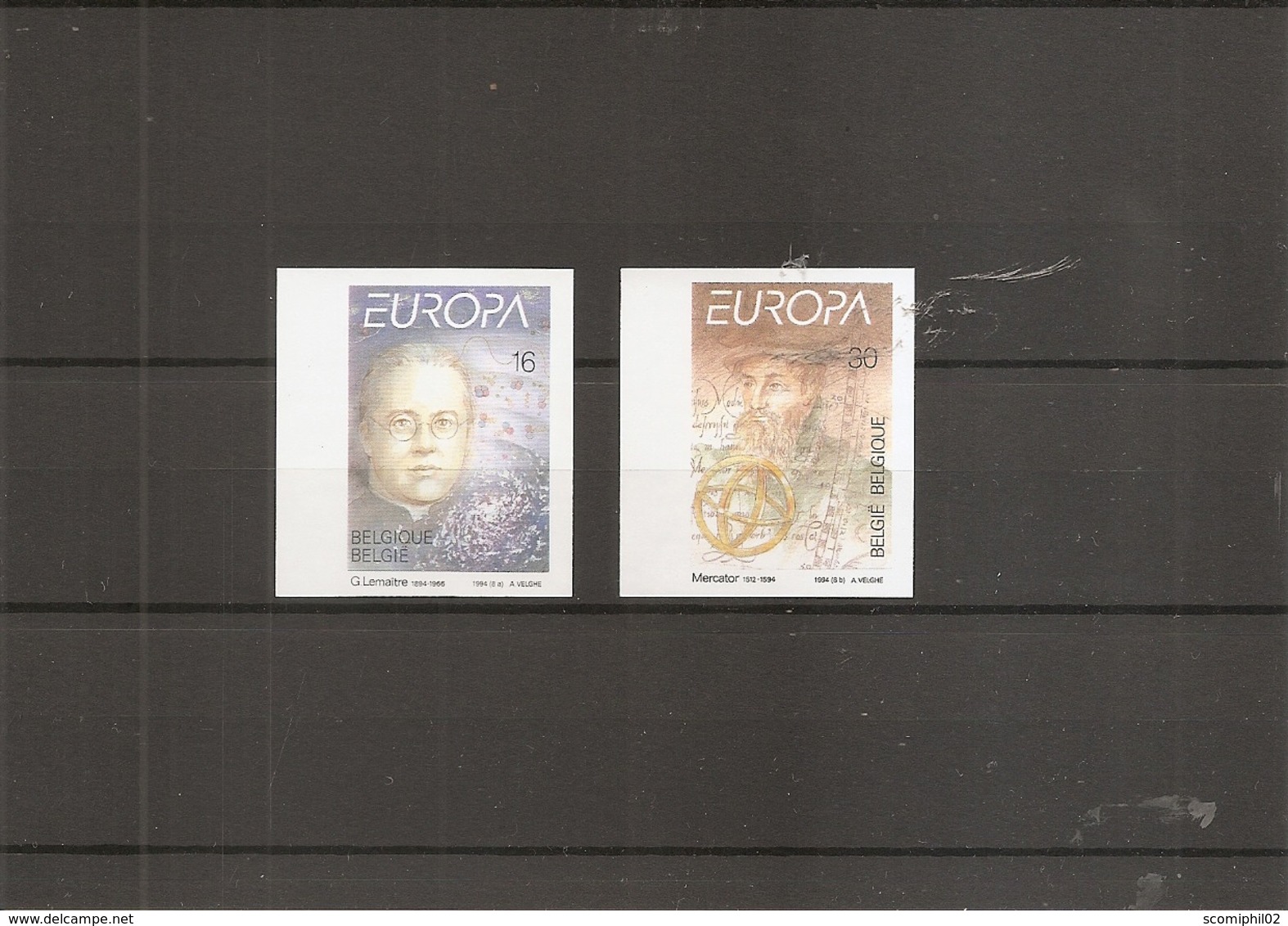Belgique -- Europa 1994 ( 2555/2556 Non Dentelés) - Other & Unclassified