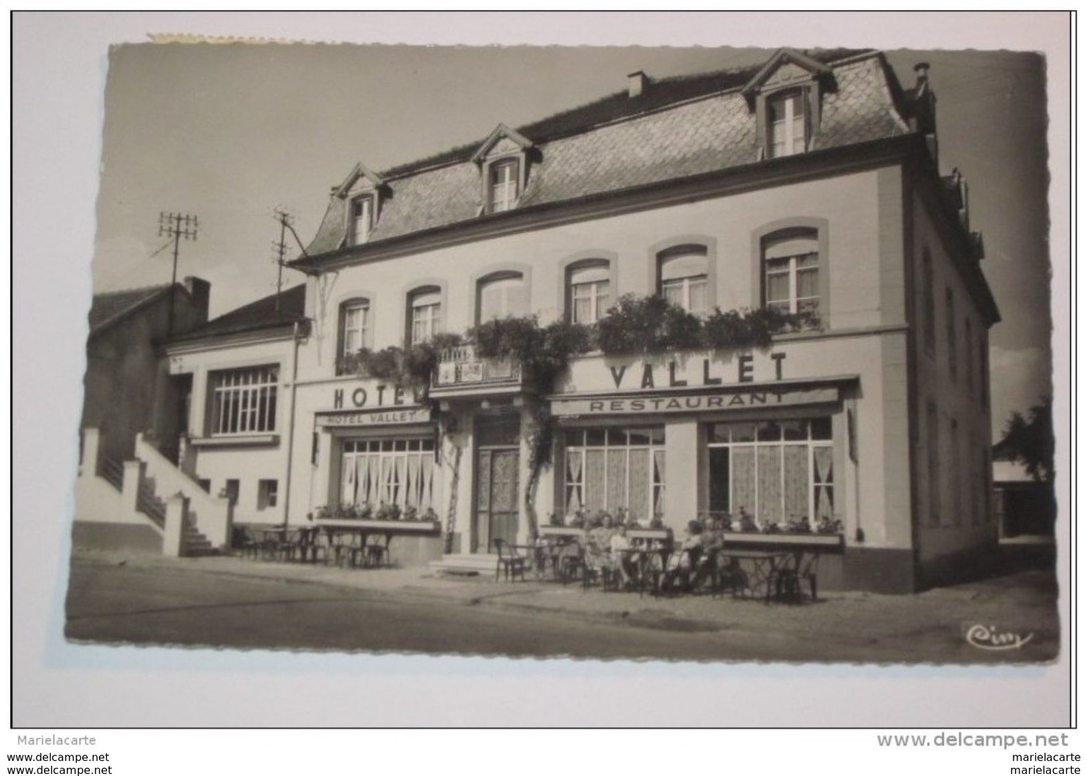 TEL11 -   DEPT 57 CHATEAU-SALINS  1954  HOTEL VALLET Restaurant - Chateau Salins