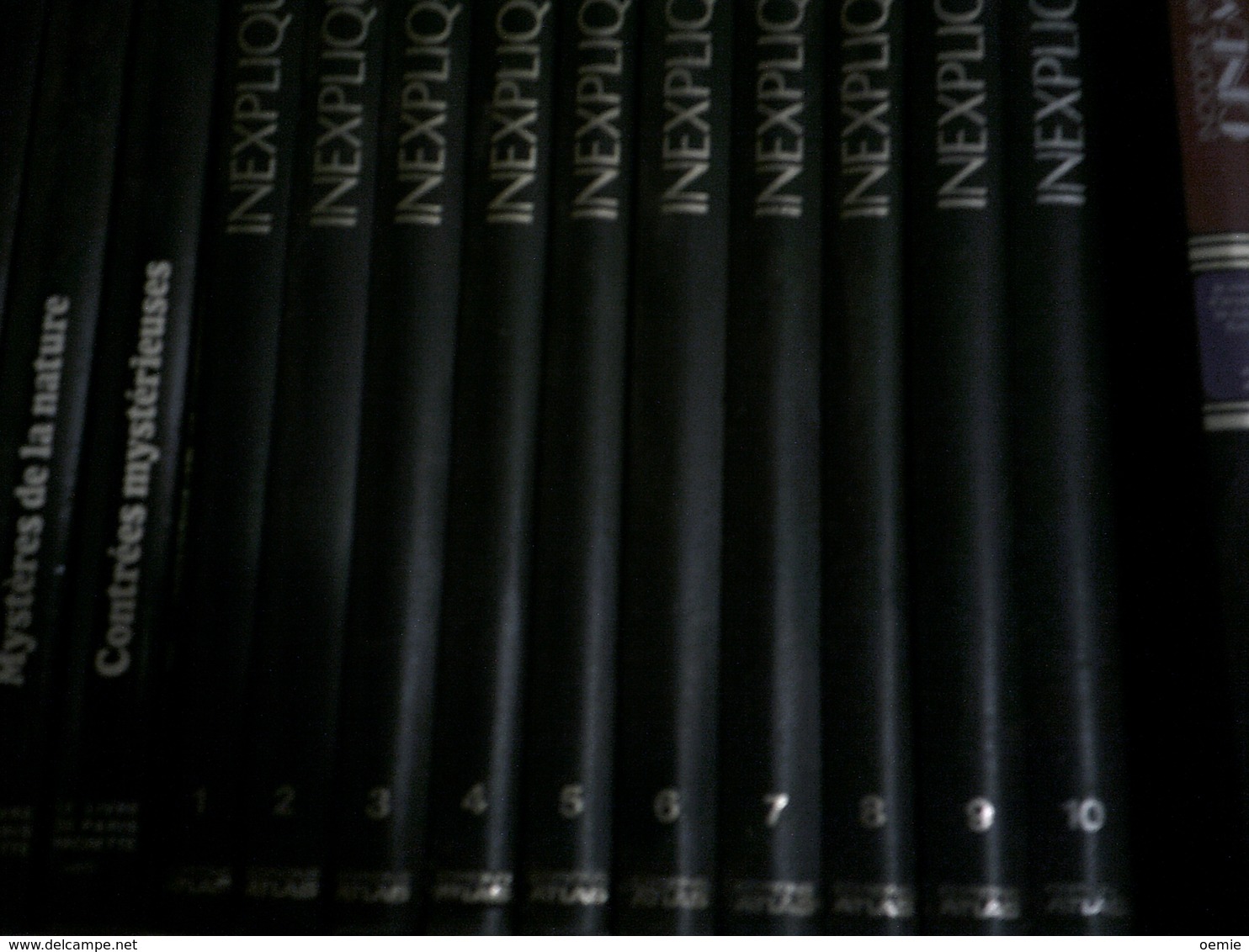 INEXPLIQUE  10 VOLUMES EDITION ATLAS - Encyclopédies