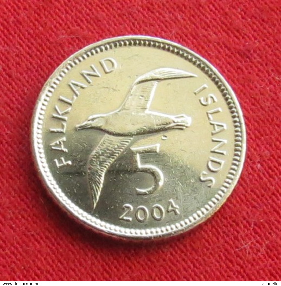 Falkland  Islands 5 Pence 2004 KM# 132 Malvinas Malwinen - Falkland