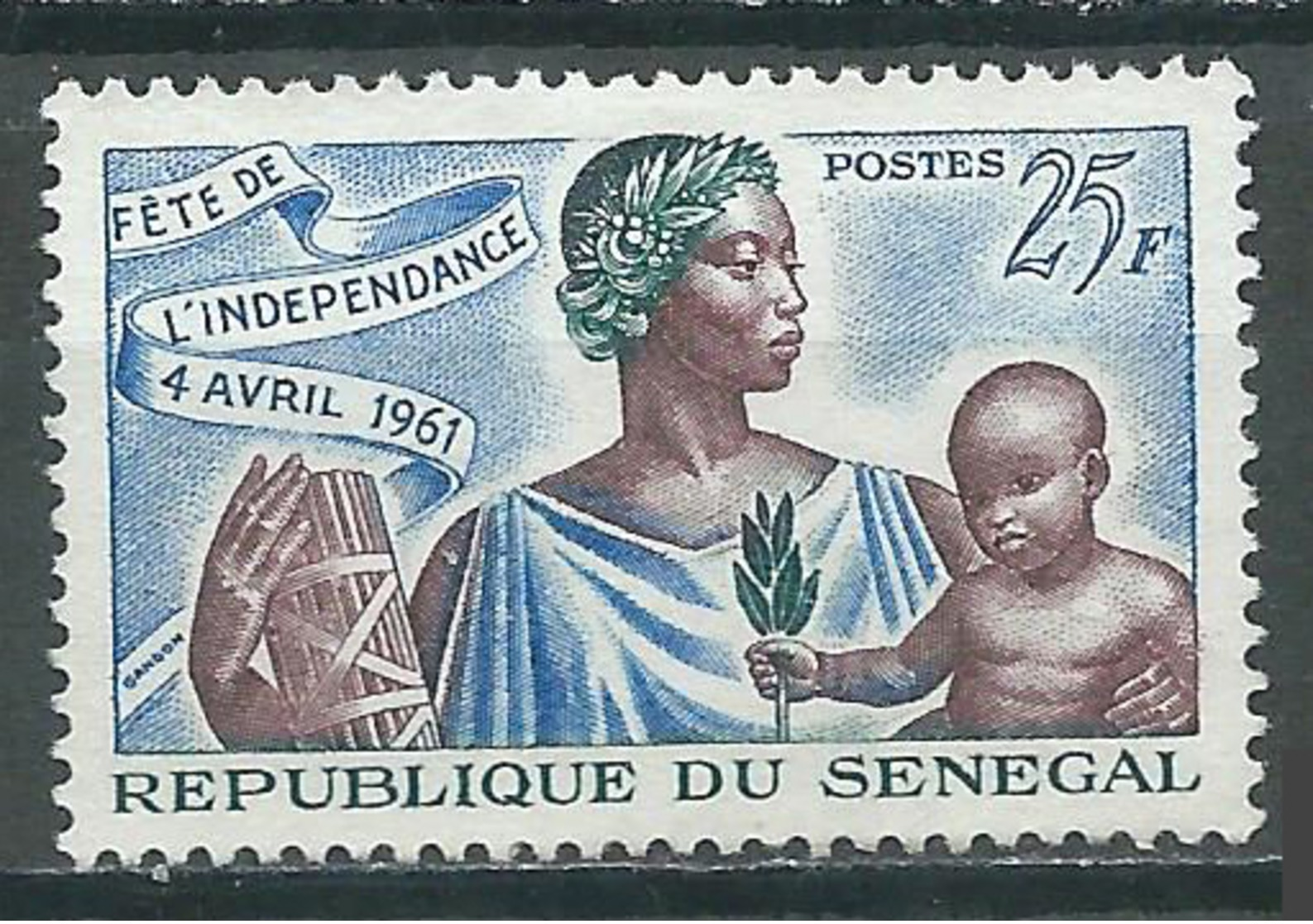 Sénégal YT N°204 Indépendance Oblitéré ° - Senegal (1960-...)