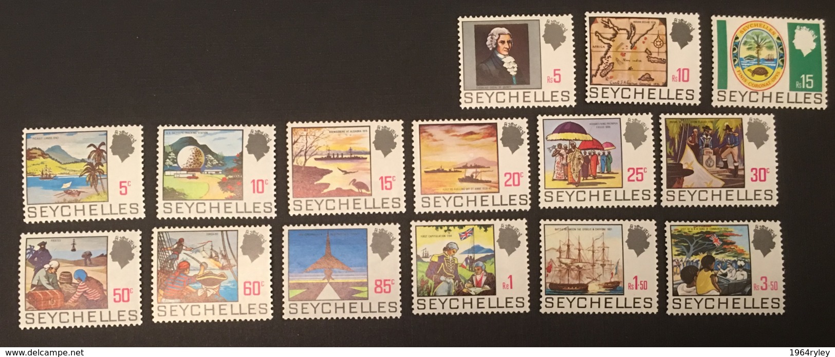 SEYCHELLES - MNH** - 1969 - # 257/271 15 VALUES - Seychelles (...-1976)