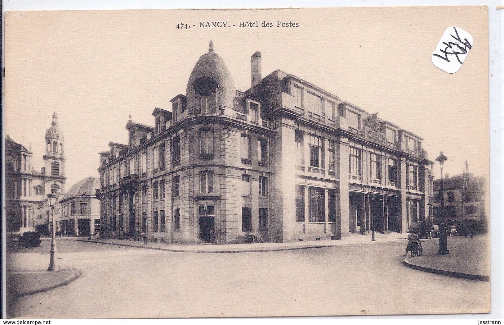 NANCY- HOTEL DES POSTES - Nancy