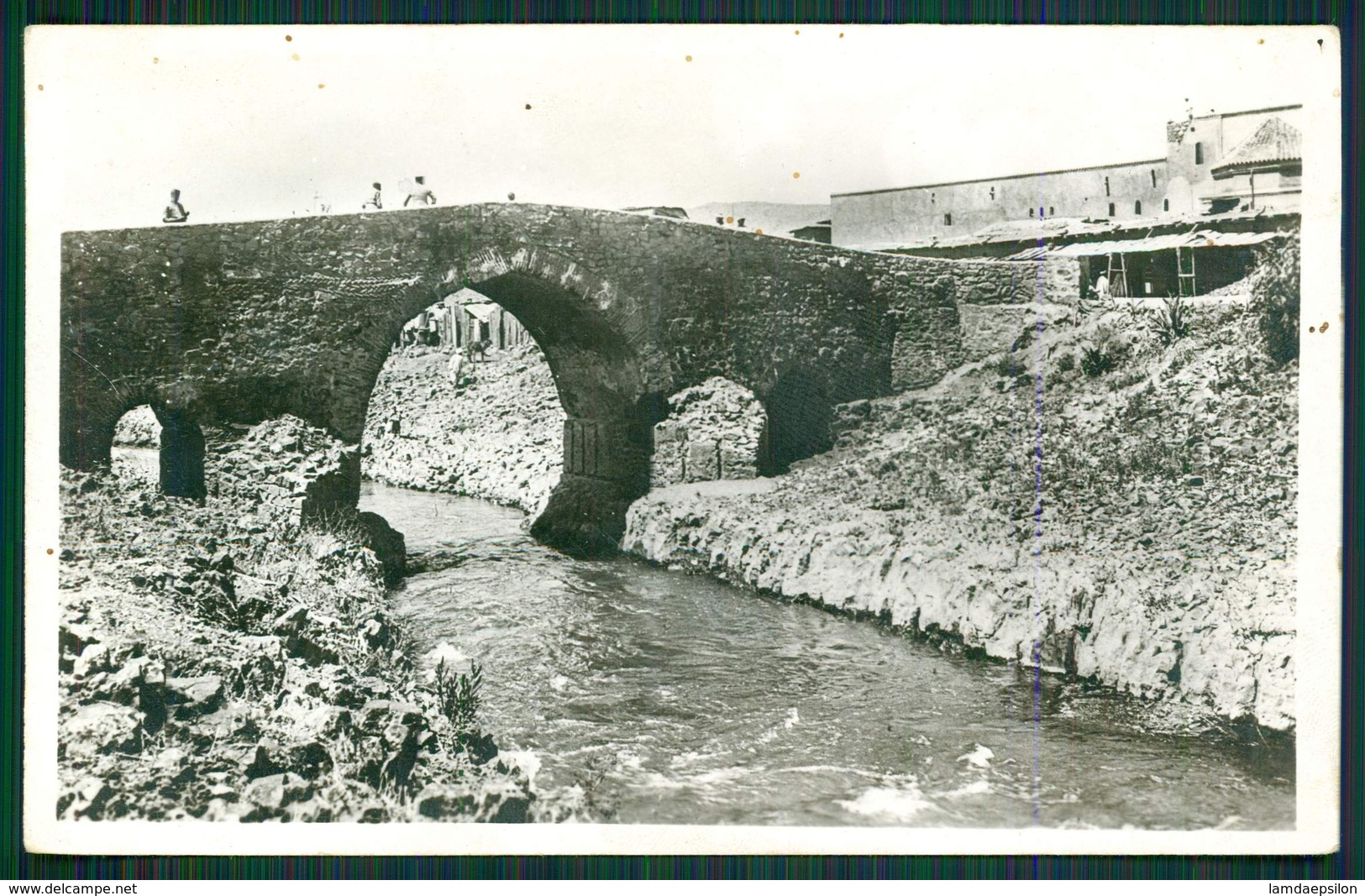 MAROC MAROKKO MOROCCO MARRUECOS CPA KHENIFRA - PONT PORTUGUAIS SUR L' OUM ERRBIA - Marrakech