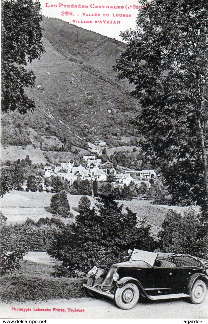 Vallée Du Louron Village D' Avajan - Rare - Autres & Non Classés