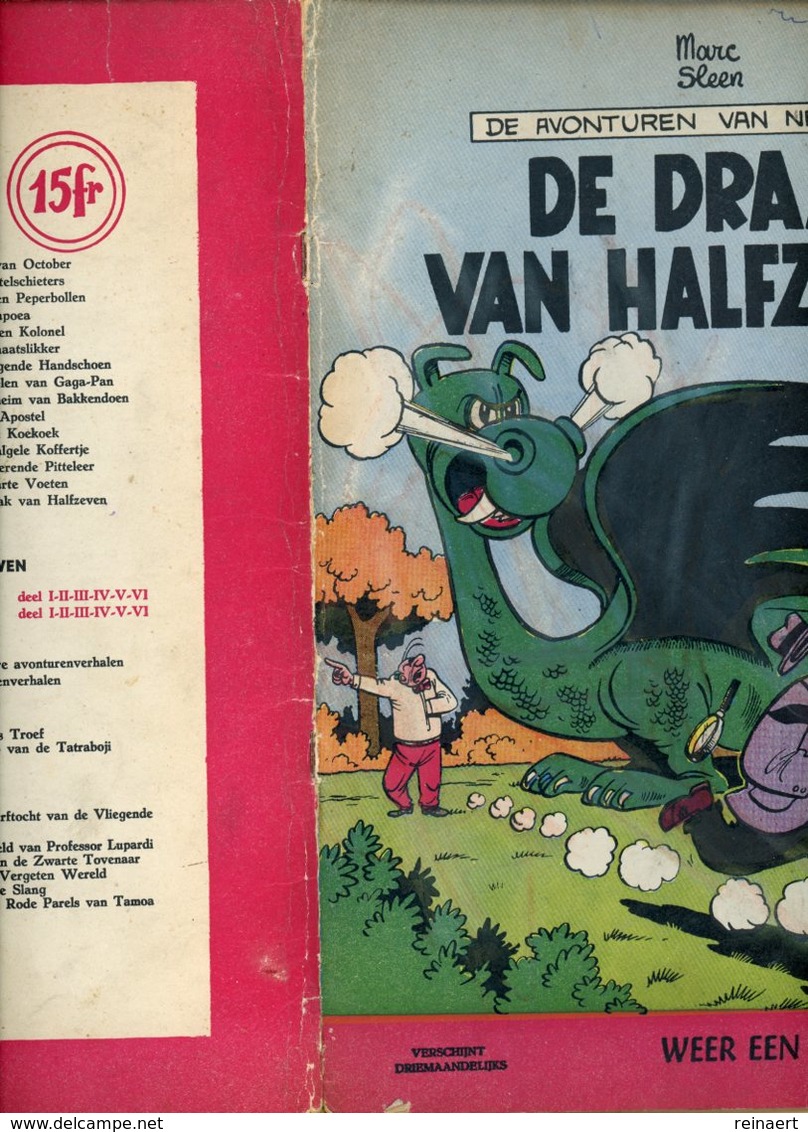 Nero 31b - De Draak Van Halfzeven (1ste Druk) 1960 - Nero