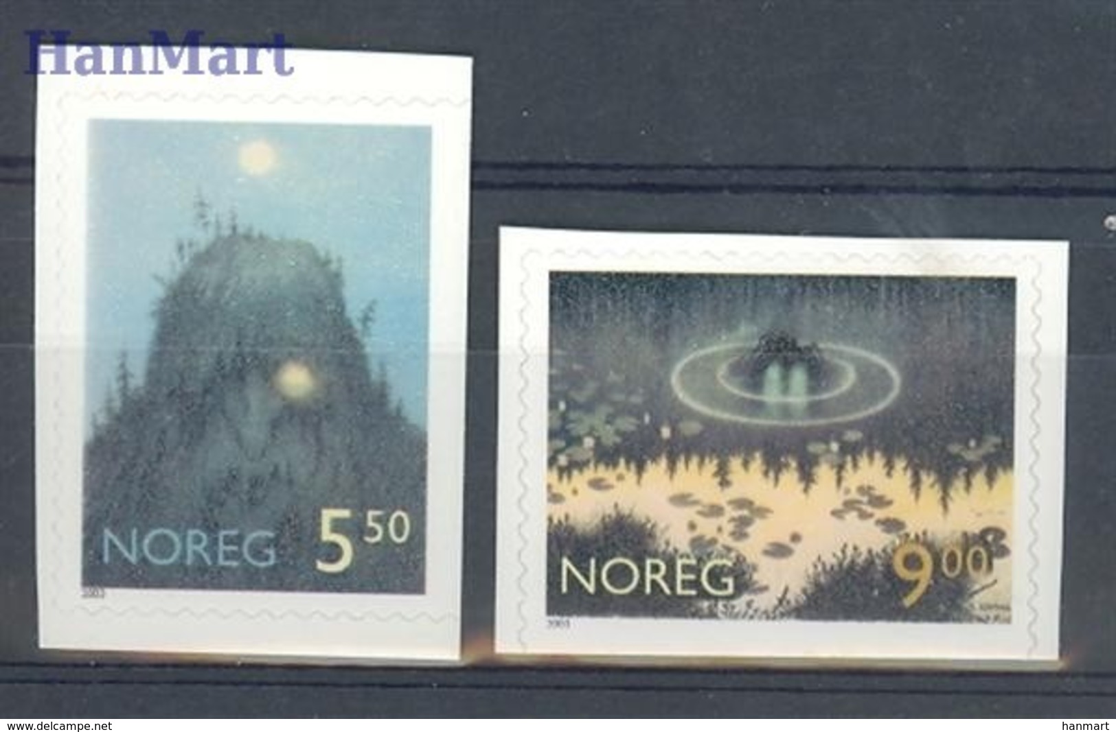 Norway 2003 MNH ( ZE3 NRW1463Dr-1464Du ) - Otros & Sin Clasificación