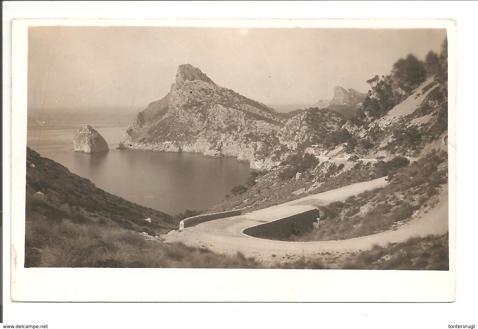 Club Mediterraneo Baléares Puerto De Alcudia. Franco Num 1061 SEUL CP Aero France 1950 - Cartas & Documentos