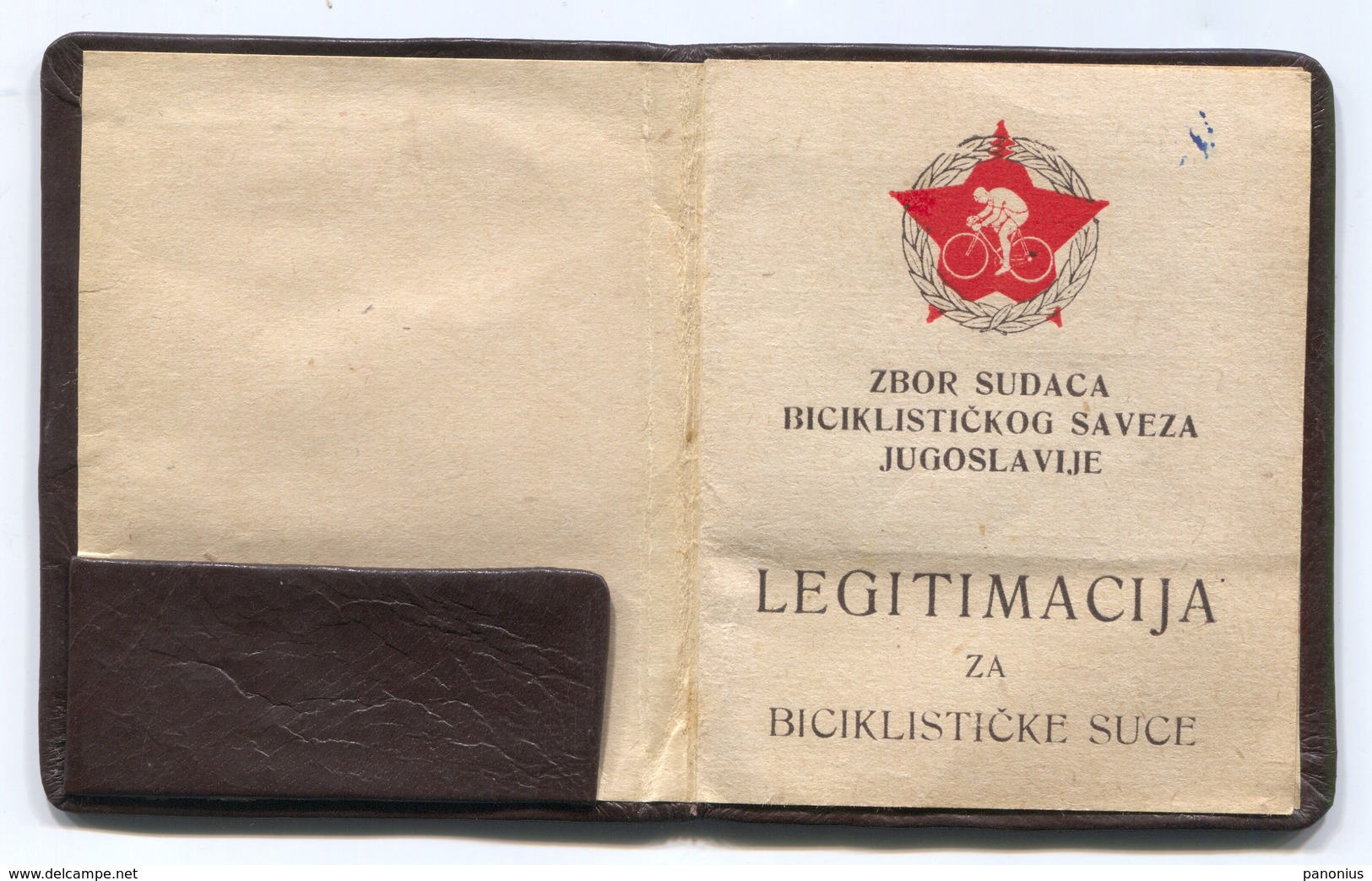 Cycling, Fahrrad, Bicicletta, Bike - Yugoslavia Federation, Referee Legitimacy 1949. Judiciary - Cycling