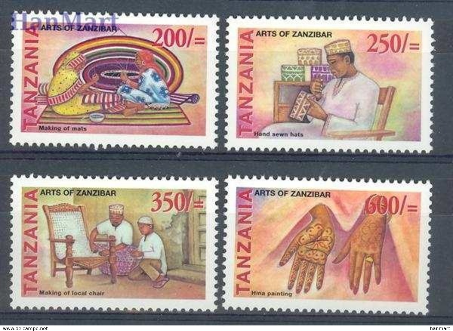 Tanzania 2002 Mi 4078-4081 MNH ( ZS4 TNZ4078-4081 ) - Tansania (1964-...)