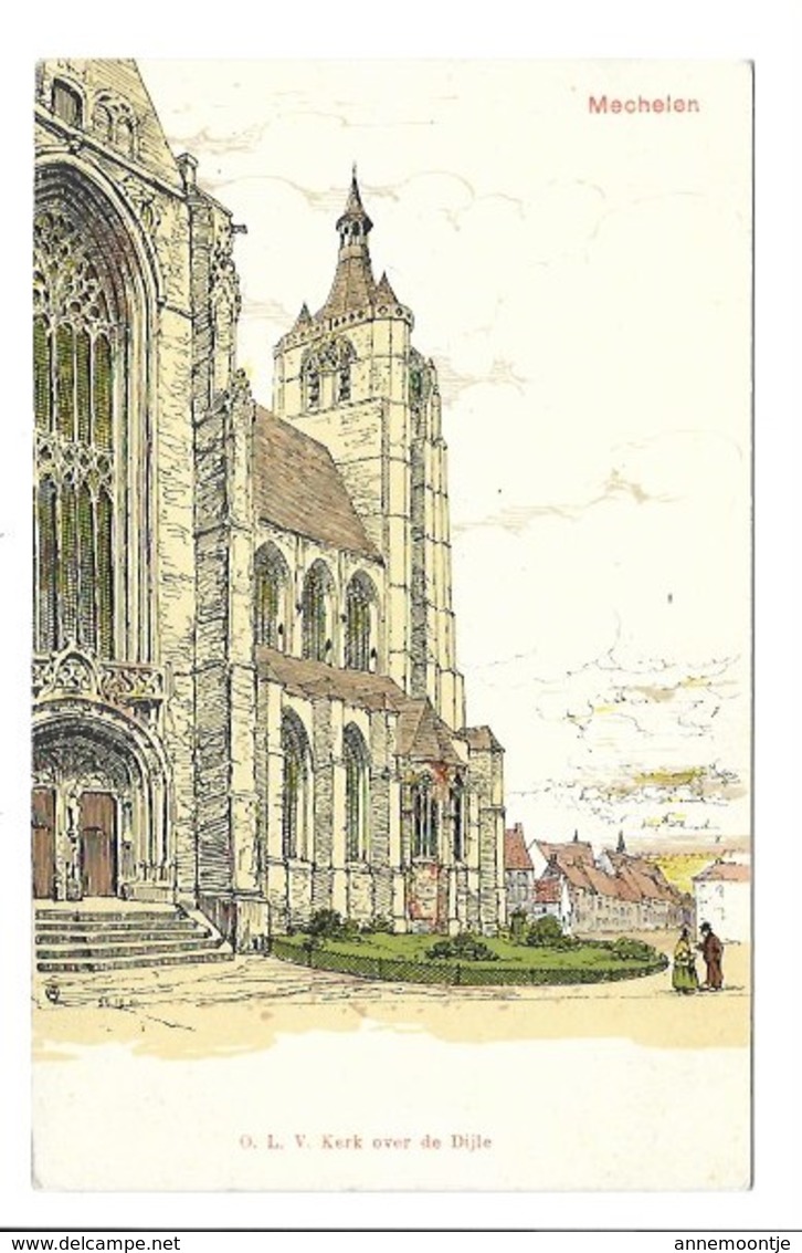 Mechelen - O.L.V. Kerk Over De Dijle - Alfred Ost. - Malines