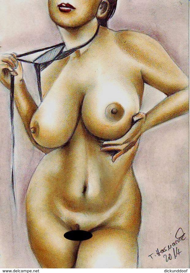 PAYSAGES DE CORPS D' UNE FEMME NU, Akt, Nude  PEINTURE PASTEL  Signé - Pastels