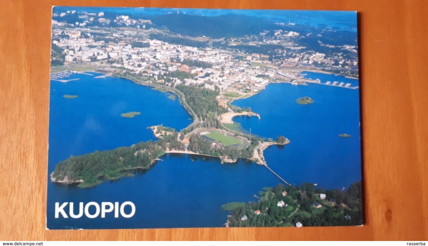 Kuopio Stadium Postcard Cartolina Stadio Stadion AK Carte Postale CP Stade Estadio - Calcio