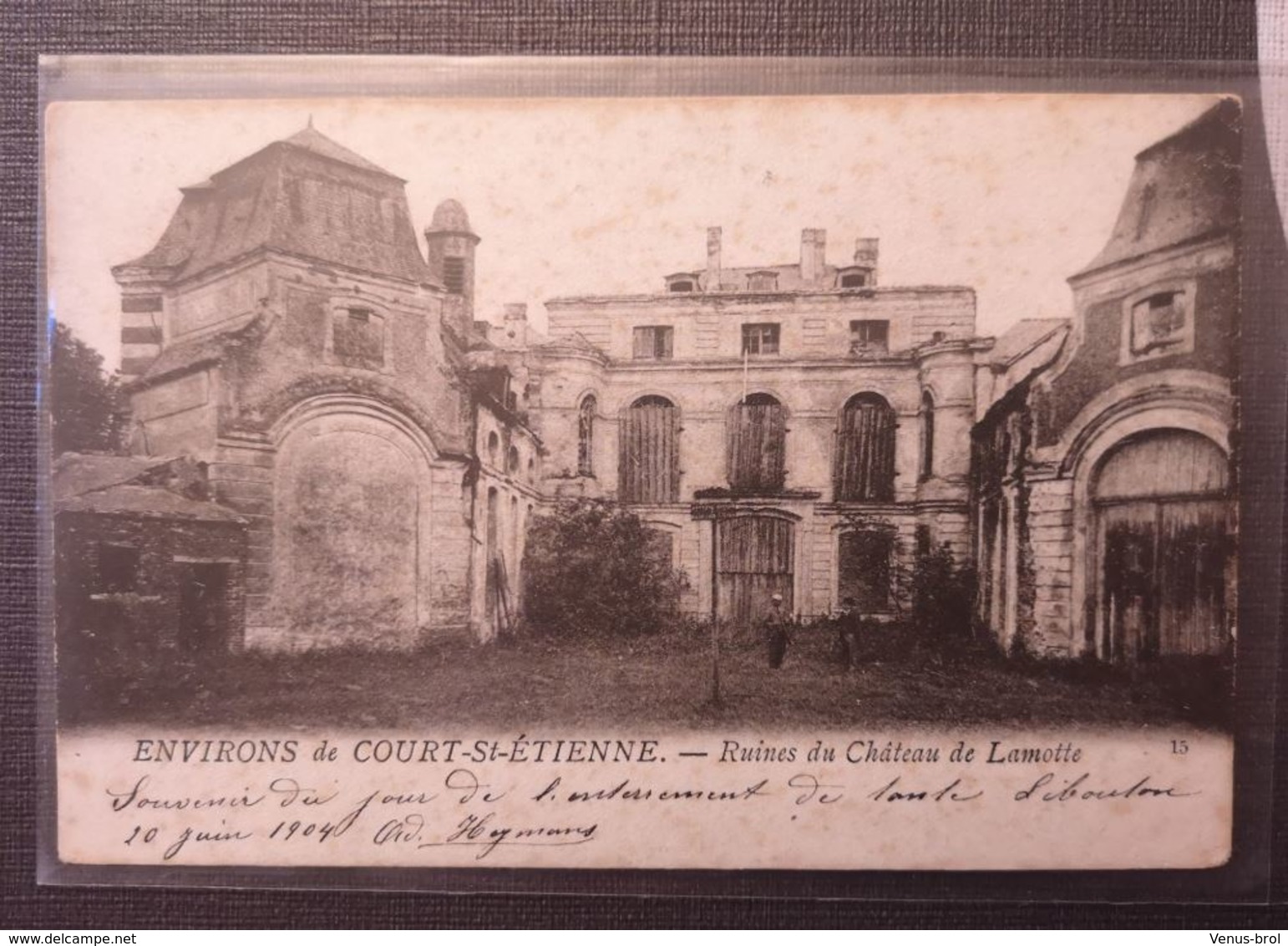 Court Saint Etienne / Bousval - Ruines Du Château De Lamotte - Court-Saint-Etienne
