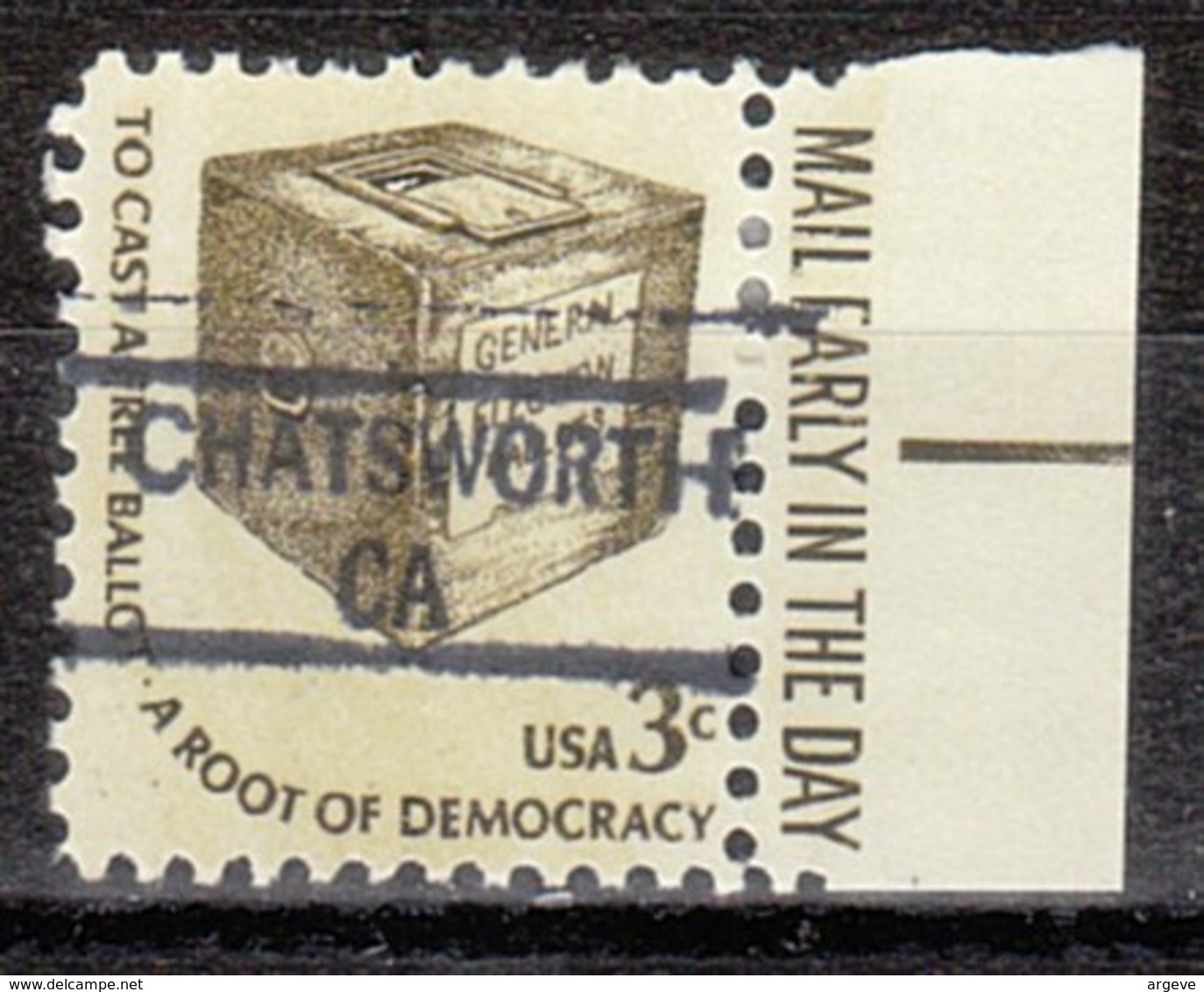 USA Precancel Vorausentwertung Preo, Locals California, Chatsworth 841 - Vorausentwertungen