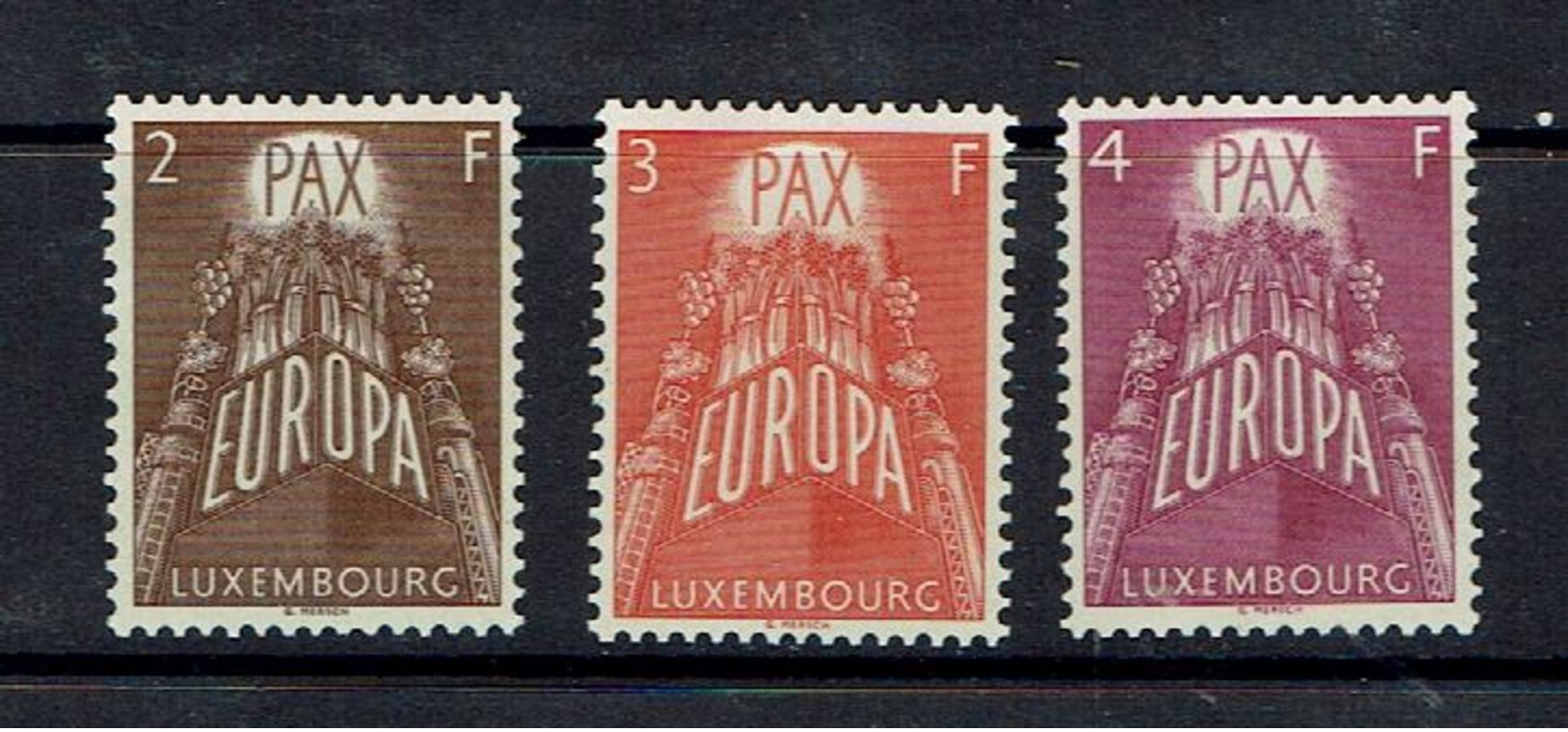 LUXEMBORG...1957..mh - Unused Stamps