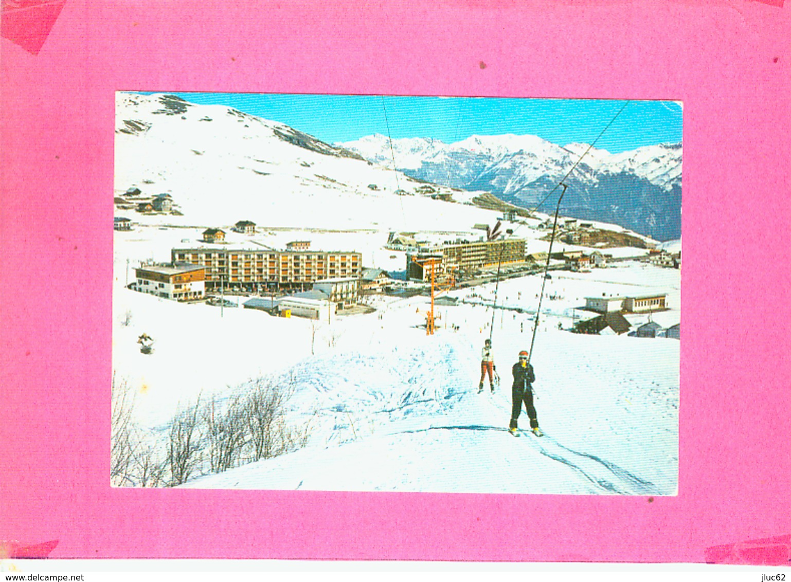 CP.  73.  LA  TOUSSUIRE.  LES  PISTES - Autres & Non Classés