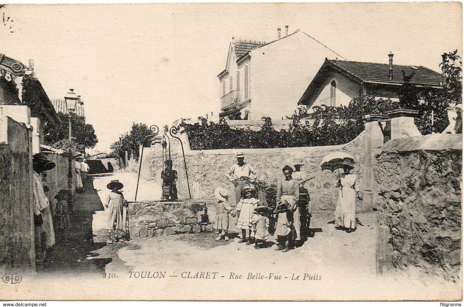 CLARET RUE BELLE VUE LE PUITS - Toulon