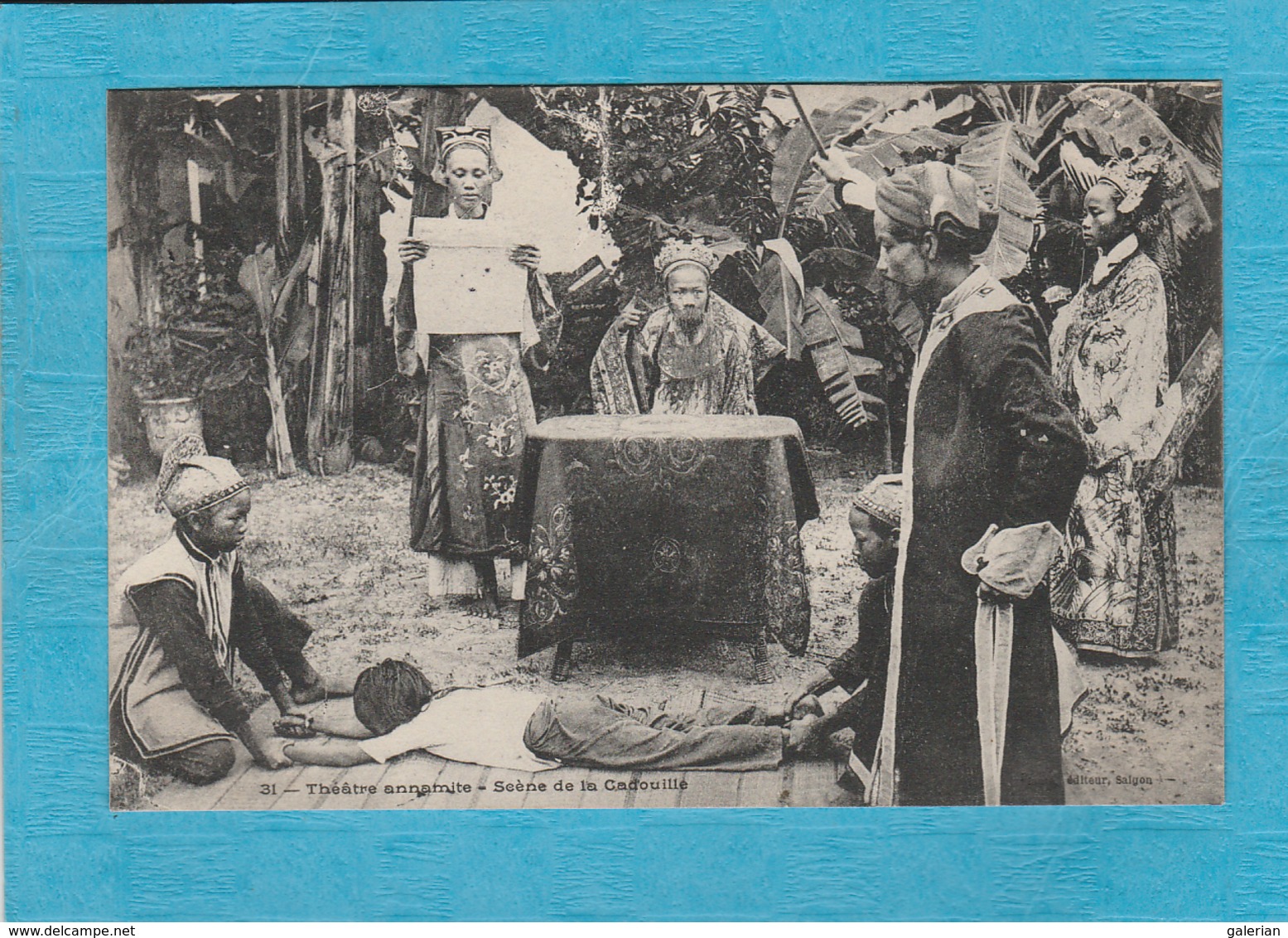 Cambodge. - Théâtre Annamite - Scène De La Cadouille. - Cambodge