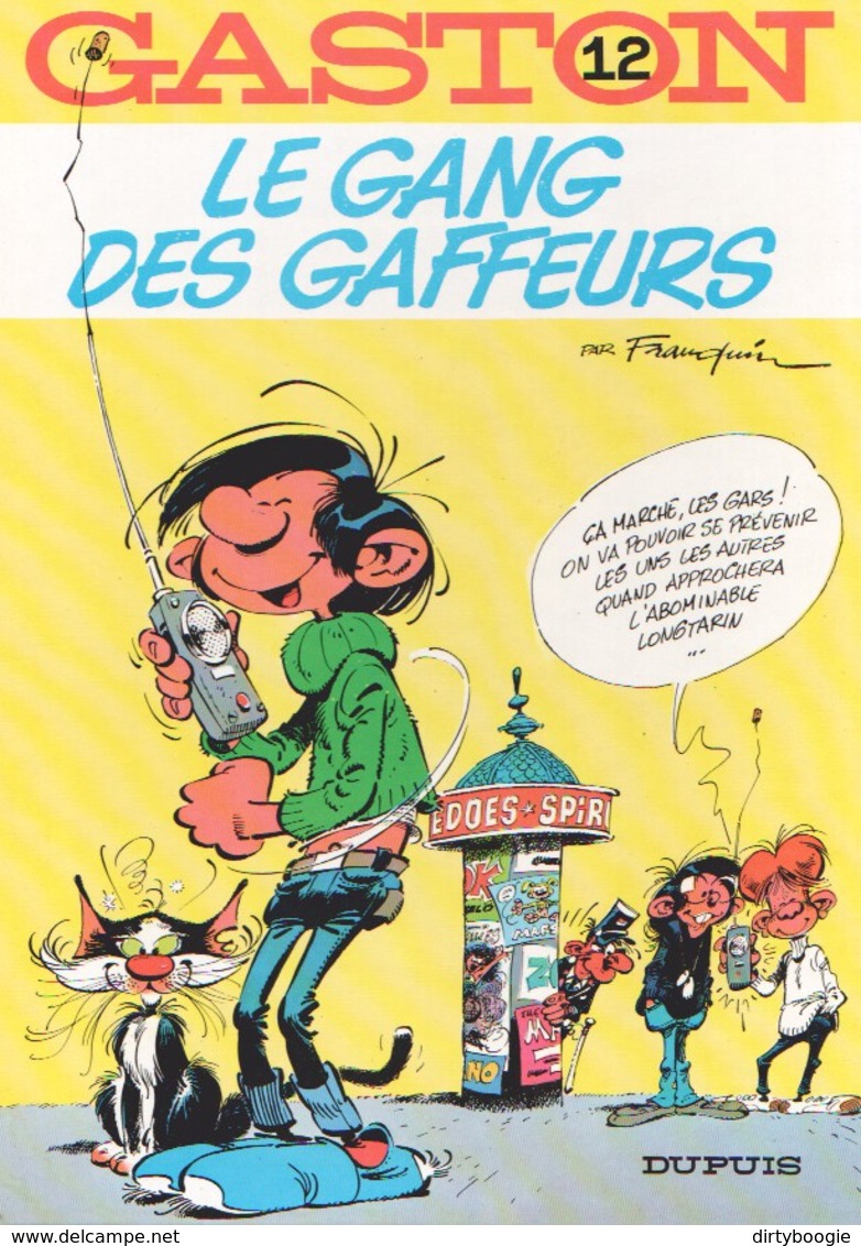 GASTON - 12 - Le Gang Des Gaffeurs - DUPUIS - Gaston