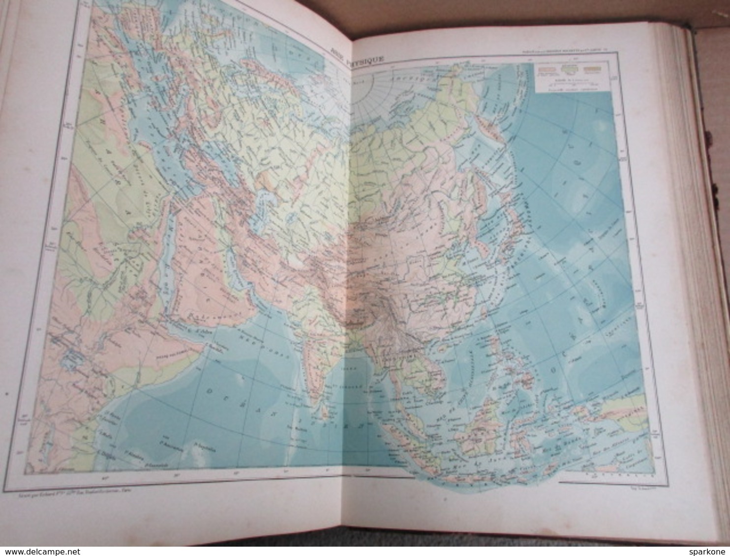 Atlas De Géographie Moderne (F. Schrader - F. Prudent - E. Anthoine) éditions Hachette De 1907 - 1901-1940