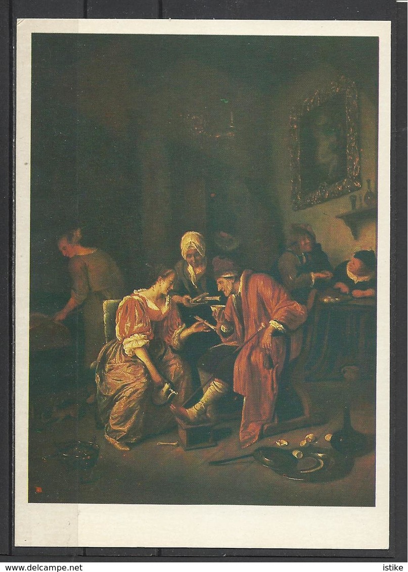 USSR, Jan Steen, A Sick Old Man, Moscow, Pushkin Museum,1981. - Paintings